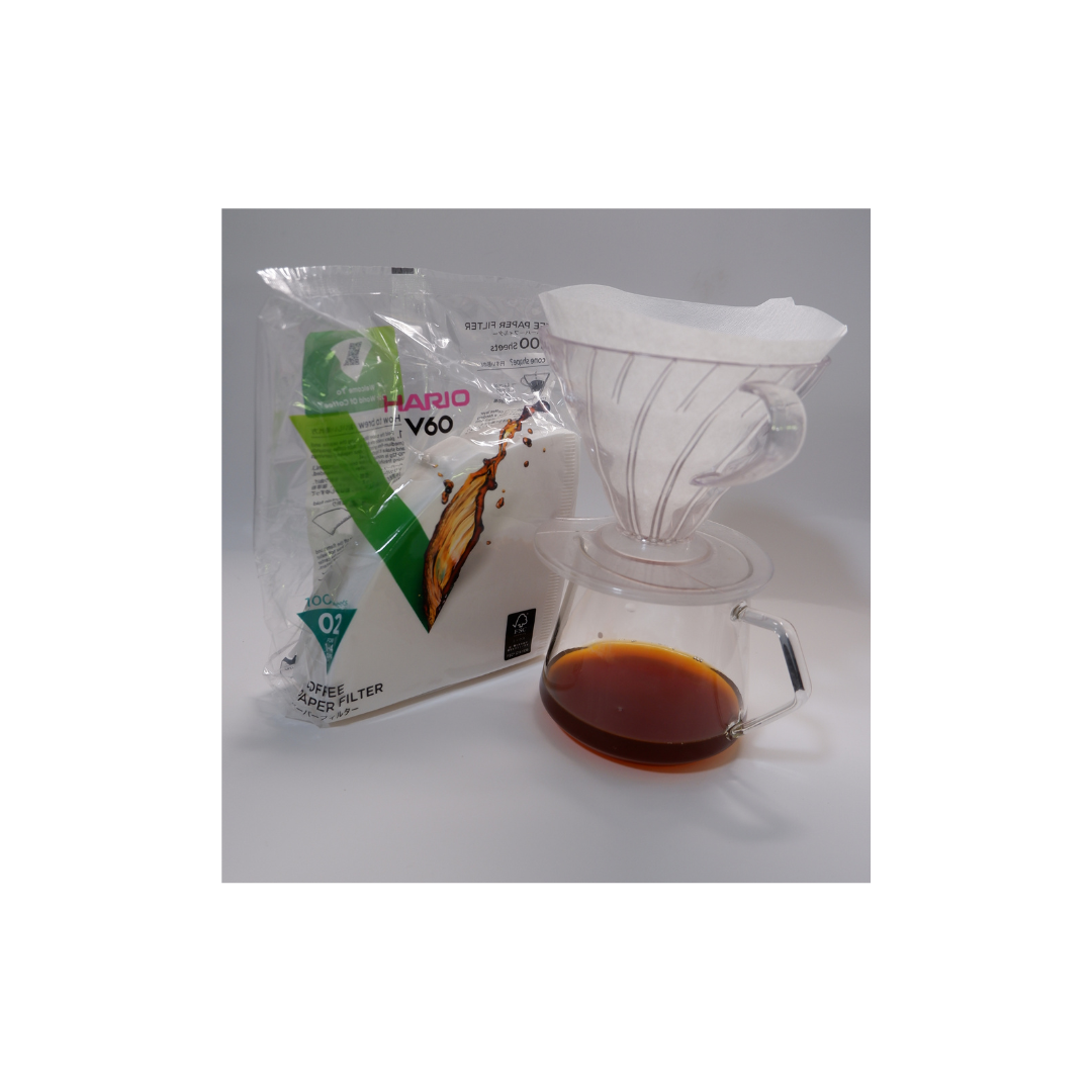 Hario v60 pourover filter papers size 02