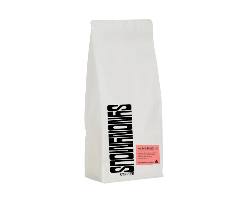 Ethiopia Halo Beriti, Gedo Washed, Single Origin.