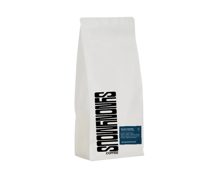 Decaf Colombia Cauca , Sugarcane Washed.