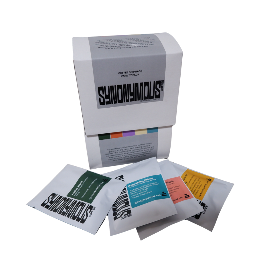 Synonymous Drip Bags - Variety 10  Pack Drip Coffee Bags