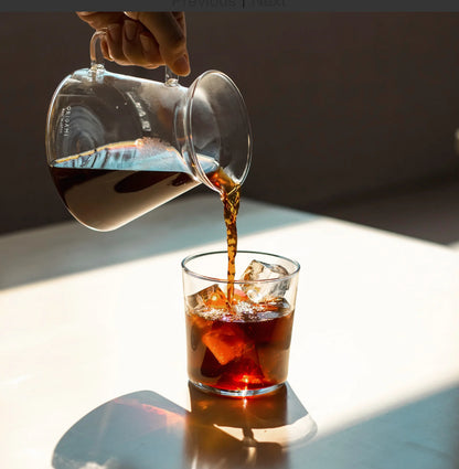 ORIGAMI / Hario glass server for Origami drippers and V60