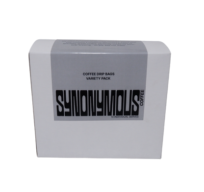 Synonymous Drip Bags - Variety 10  Pack Drip Coffee Bags