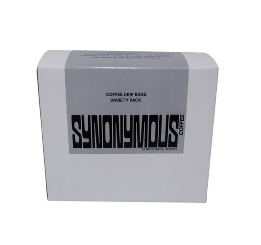 Synonymous Drip Bags - Variety 10  Pack Drip Coffee Bags